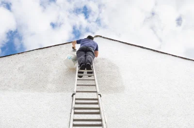 Peinture extérieure à Lussant — façades et ravalement